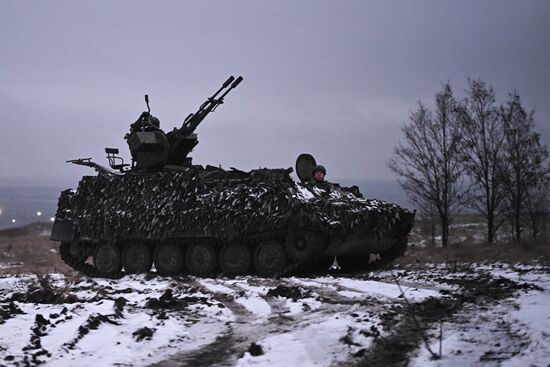 Пункт воздушного наблюдения 169-й мотострелковой бригады на Краснолиманском направлении