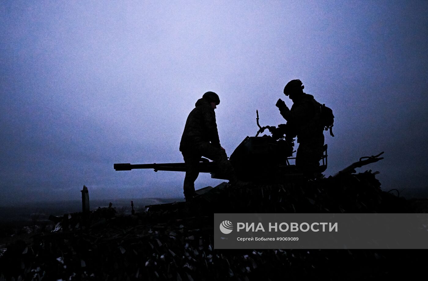 Пункт воздушного наблюдения 169-й мотострелковой бригады на Краснолиманском направлении