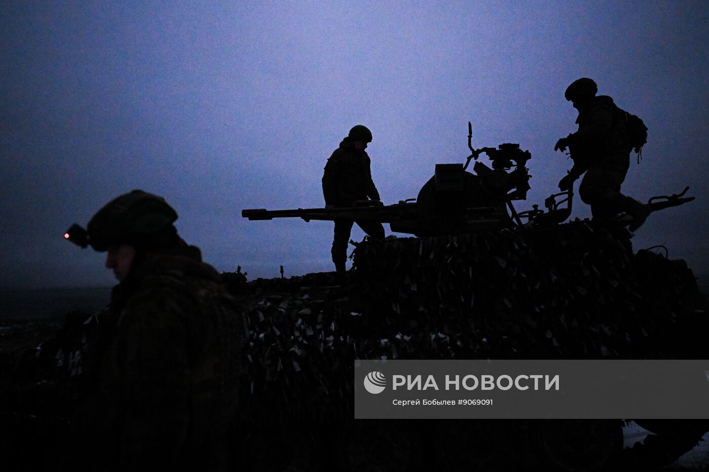 Пункт воздушного наблюдения 169-й мотострелковой бригады на Краснолиманском направлении