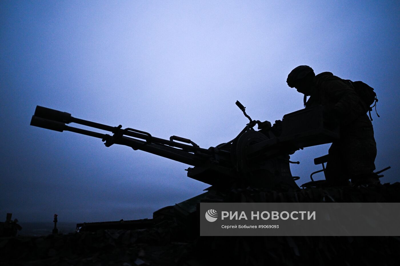 Пункт воздушного наблюдения 169-й мотострелковой бригады на Краснолиманском направлении