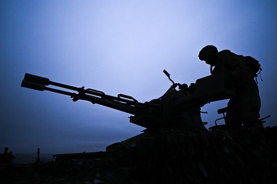 Пункт воздушного наблюдения 169-й мотострелковой бригады на Краснолиманском направлении