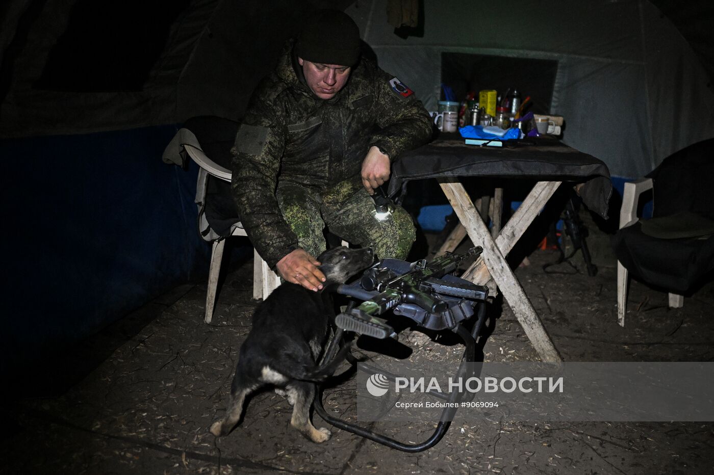 Пункт воздушного наблюдения 169-й мотострелковой бригады на Краснолиманском направлении