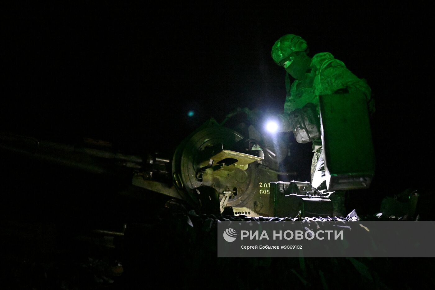 Пункт воздушного наблюдения 169-й мотострелковой бригады на Краснолиманском направлении