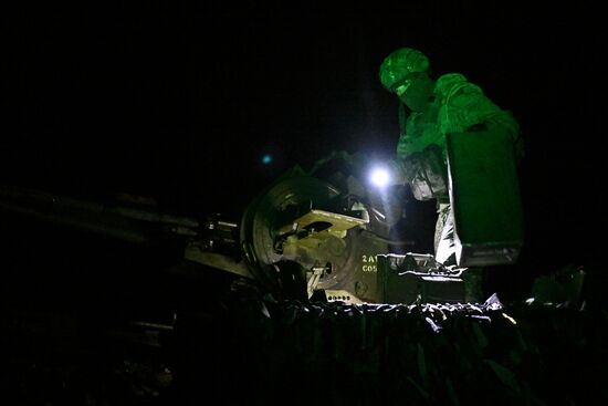 Пункт воздушного наблюдения 169-й мотострелковой бригады на Краснолиманском направлении