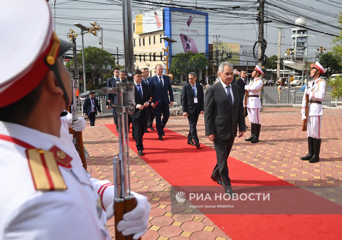 Визит секретаря Совета безопасности РФ Сергея Шойгу в Лаос