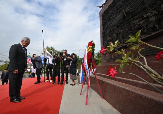 Визит секретаря Совета безопасности РФ Сергея Шойгу в Лаос