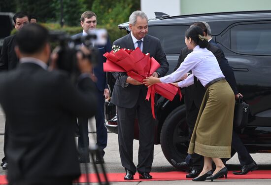 Визит секретаря Совета безопасности РФ Сергея Шойгу в Лаос