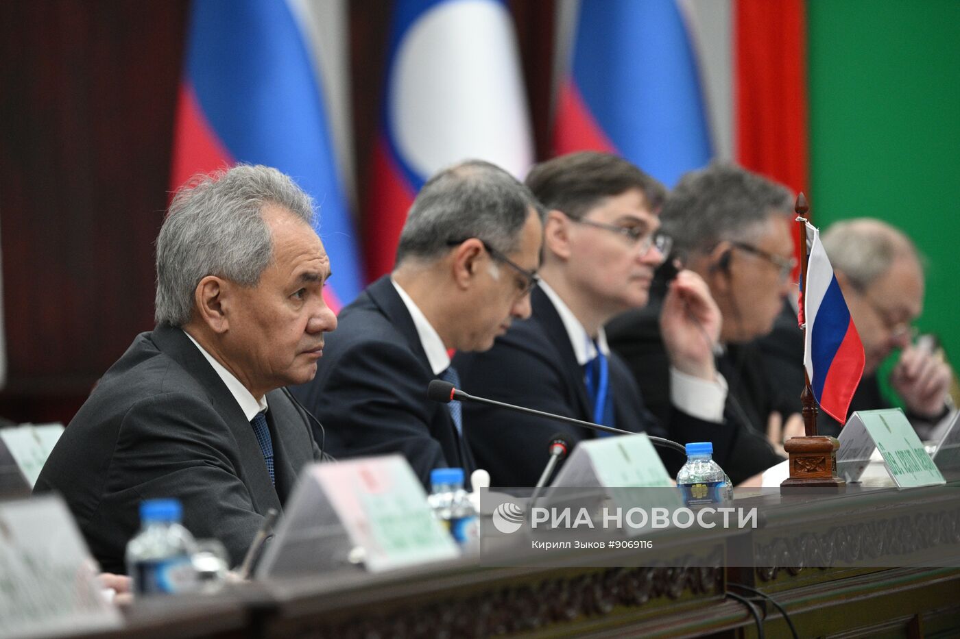 Визит секретаря Совета безопасности РФ Сергея Шойгу в Лаос