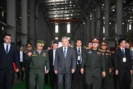 Визит секретаря Совета безопасности РФ Сергея Шойгу в Лаос