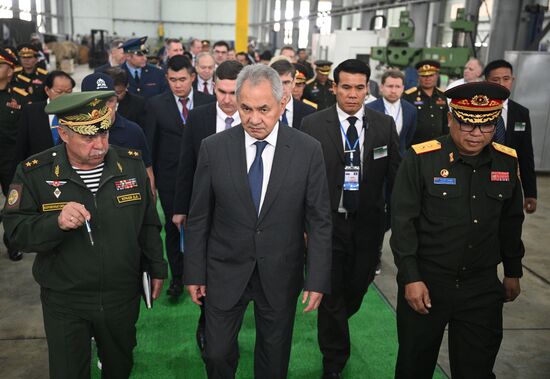 Визит секретаря Совета безопасности РФ Сергея Шойгу в Лаос