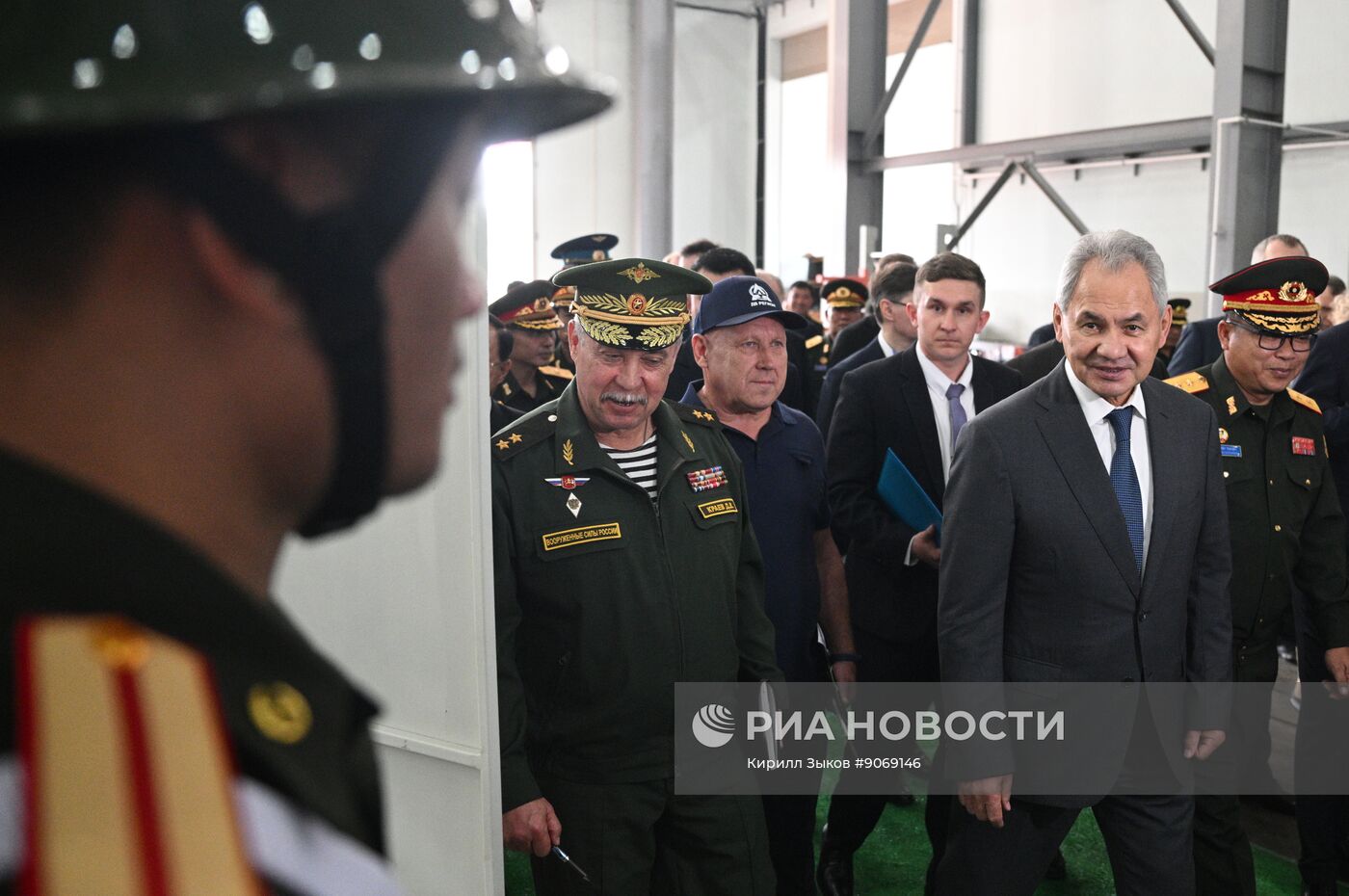 Визит секретаря Совета безопасности РФ Сергея Шойгу в Лаос