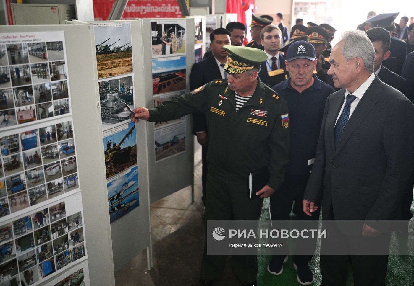 Визит секретаря Совета безопасности РФ Сергея Шойгу в Лаос