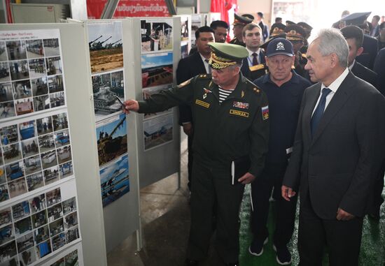 Визит секретаря Совета безопасности РФ Сергея Шойгу в Лаос