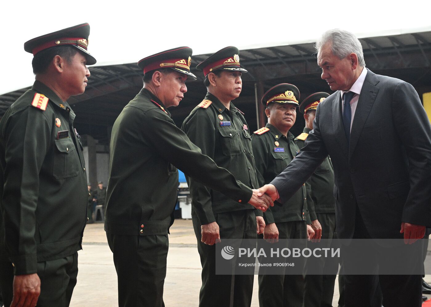 Визит секретаря Совета безопасности РФ Сергея Шойгу в Лаос