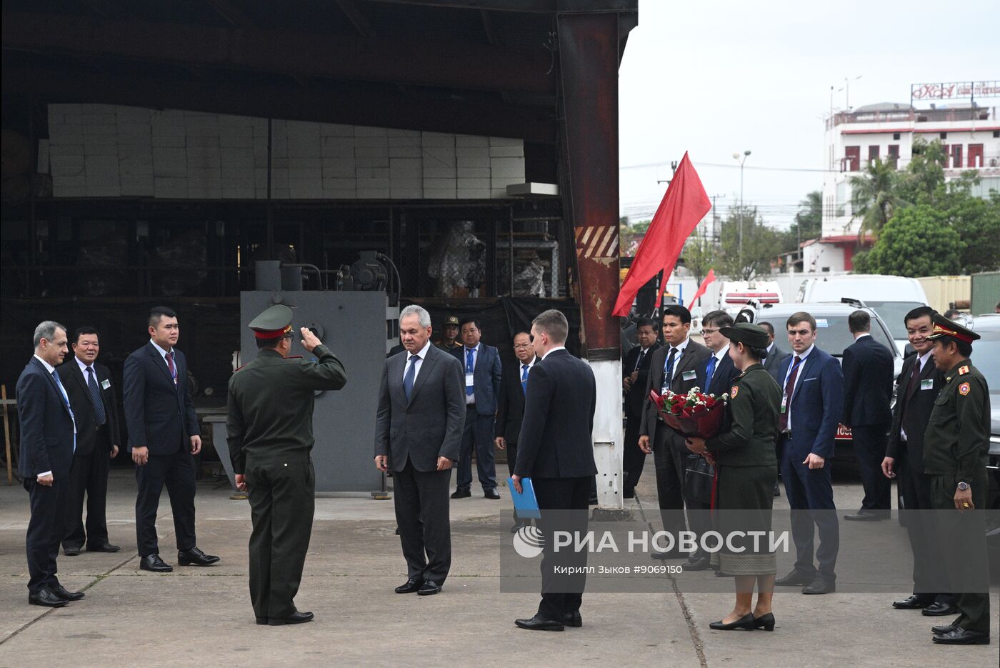 Визит секретаря Совета безопасности РФ Сергея Шойгу в Лаос