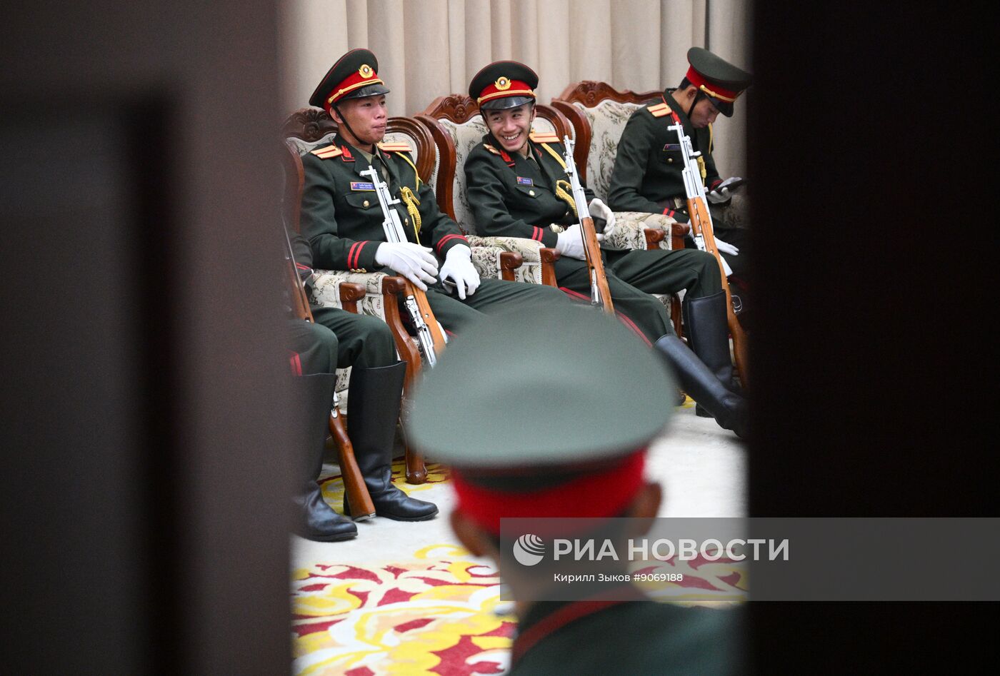 Визит секретаря Совета безопасности РФ Сергея Шойгу в Лаос