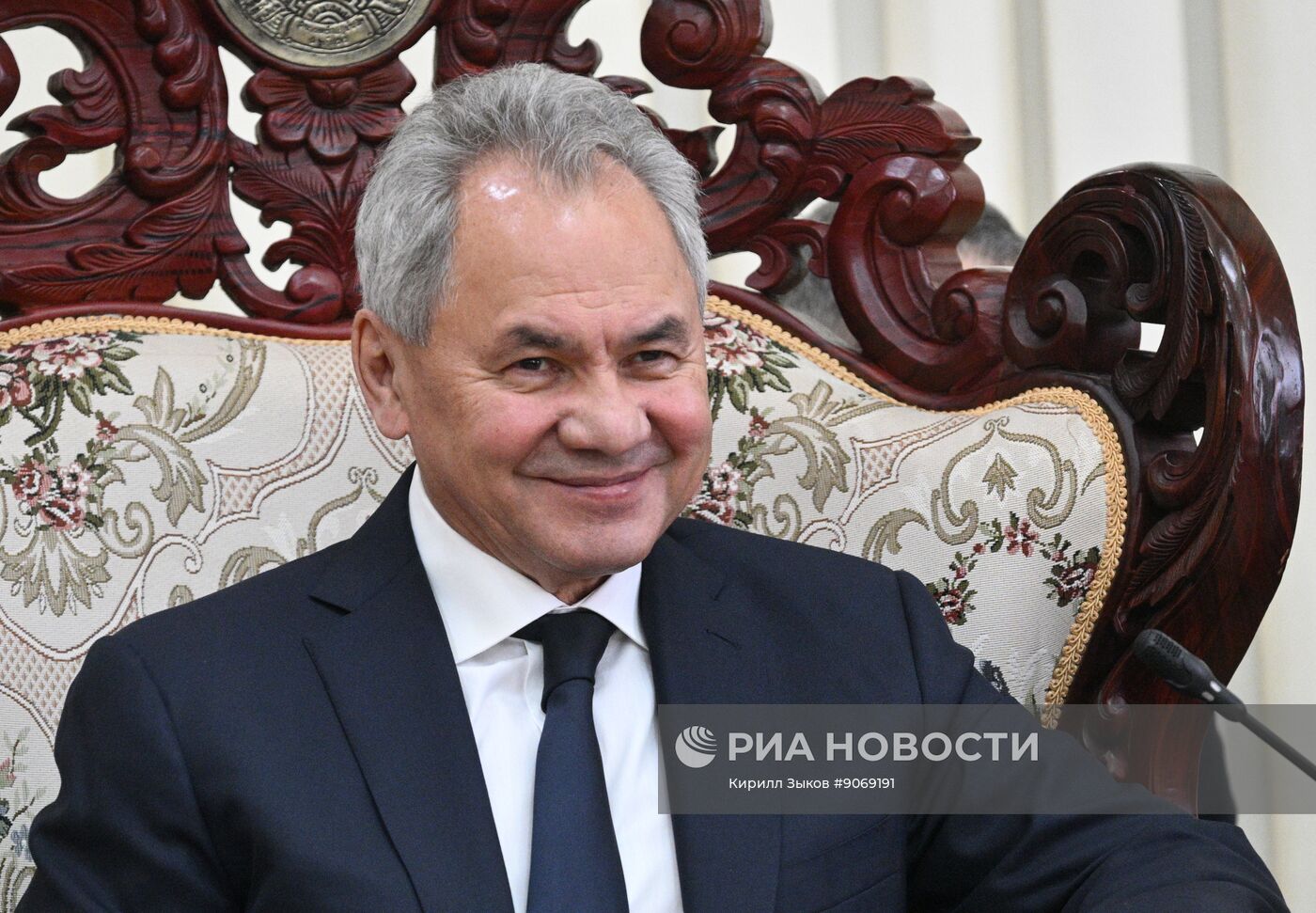 Визит секретаря Совета безопасности РФ Сергея Шойгу в Лаос