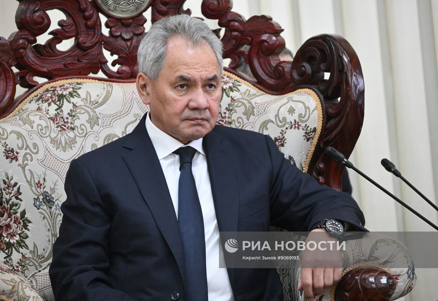 Визит секретаря Совета безопасности РФ Сергея Шойгу в Лаос