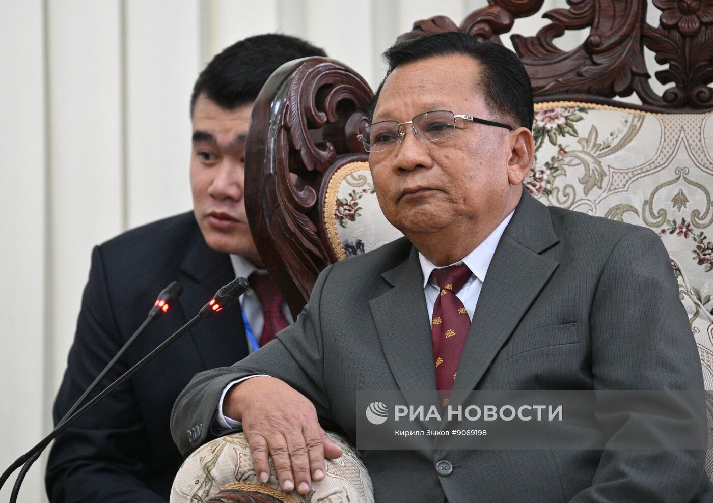 Визит секретаря Совета безопасности РФ Сергея Шойгу в Лаос