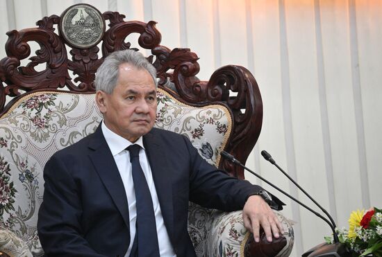 Визит секретаря Совета безопасности РФ Сергея Шойгу в Лаос