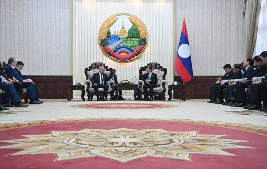 Визит секретаря Совета безопасности РФ Сергея Шойгу в Лаос