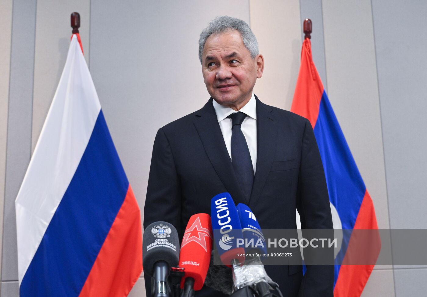 Визит секретаря Совета безопасности РФ Сергея Шойгу в Лаос