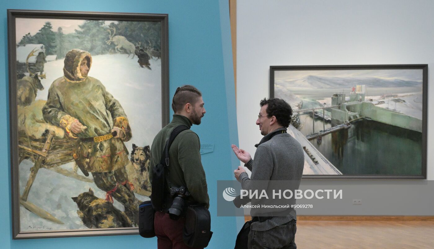 Выставка "Арктика. Полюс цвета" в Третьяковской галерее