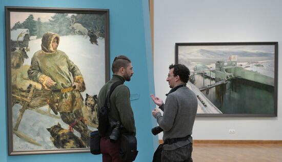 Выставка "Арктика. Полюс цвета" в Третьяковской галерее