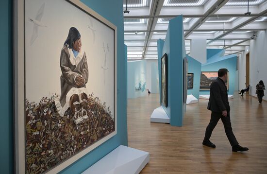 Выставка "Арктика. Полюс цвета" в Третьяковской галерее