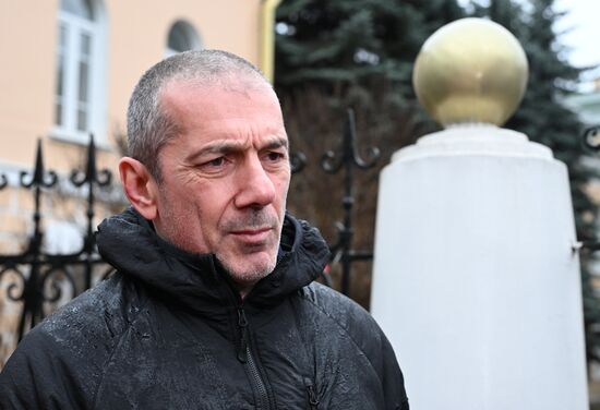 Акция в Москве в защиту Армянской апостольской церкви