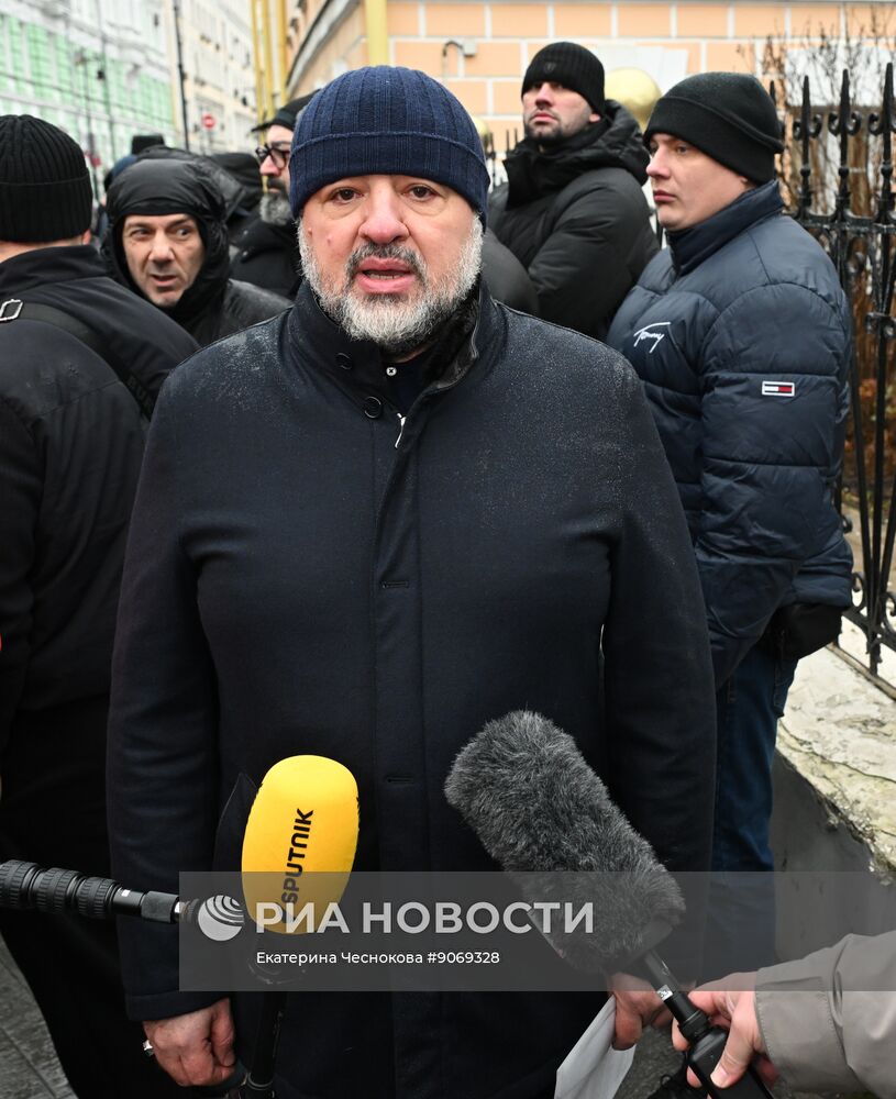 Акция в Москве в защиту Армянской апостольской церкви