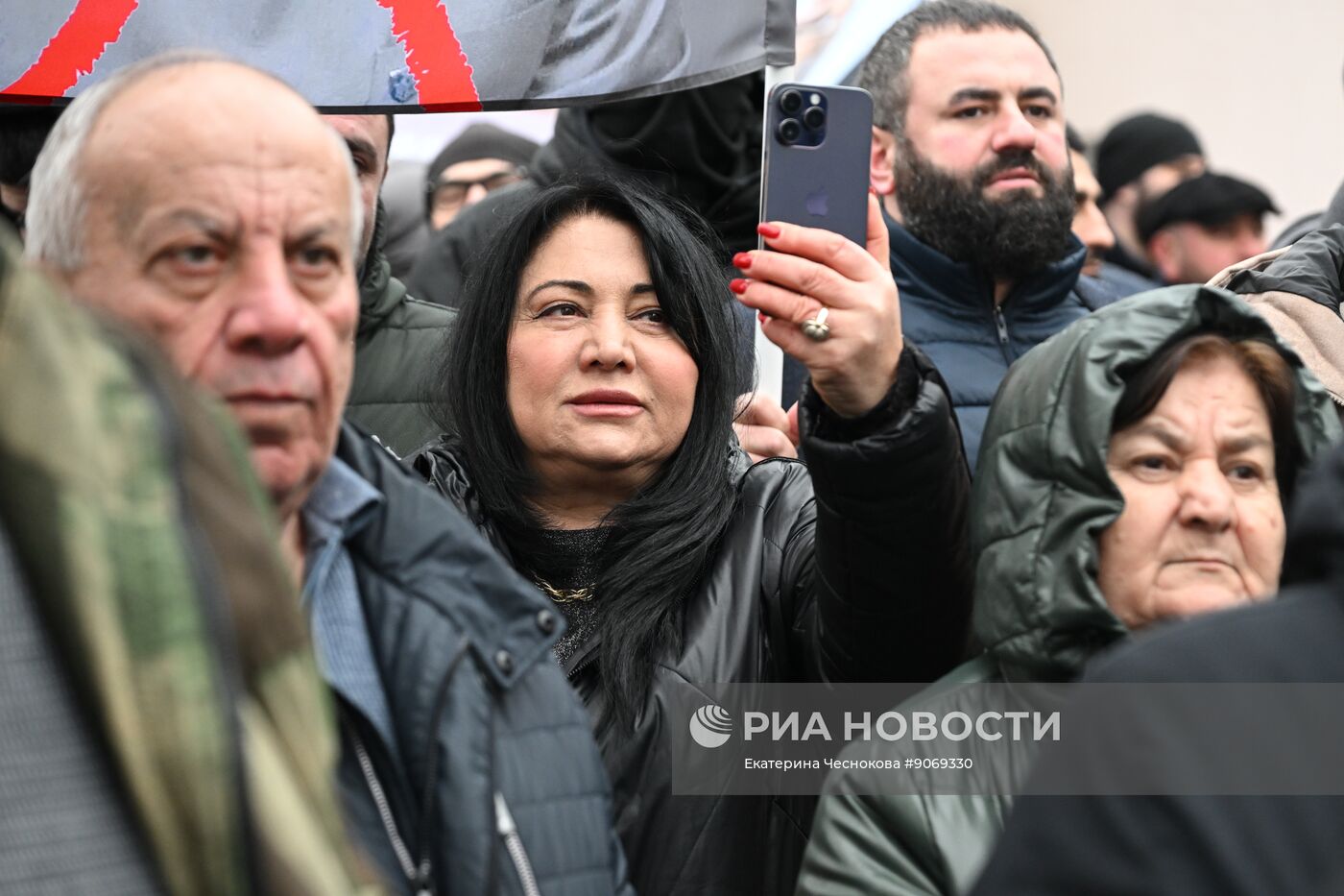 Акция в Москве в защиту Армянской апостольской церкви