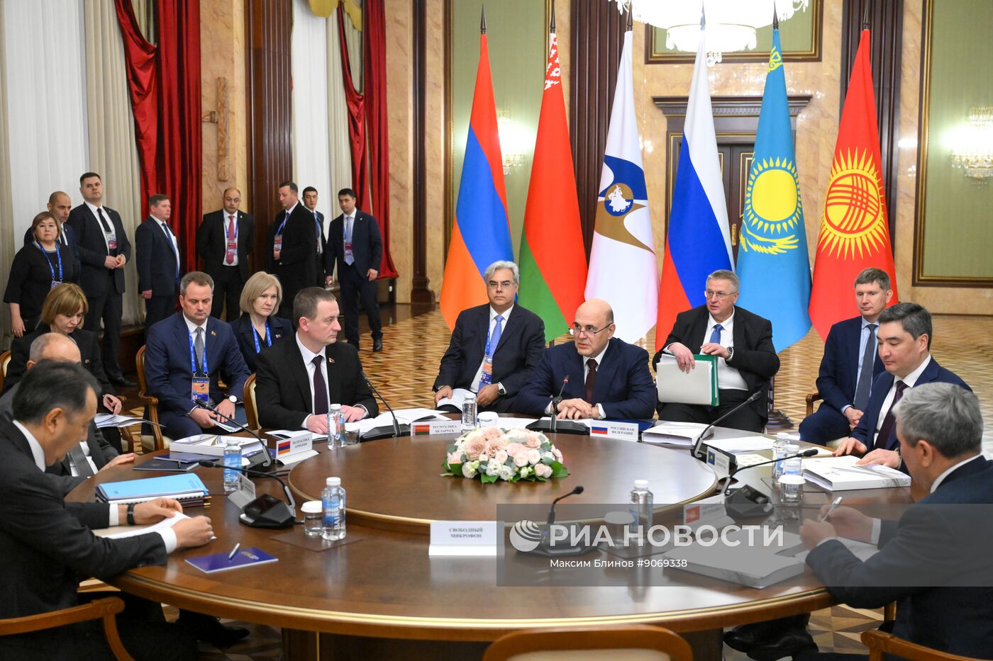 Заседание Евразийского межправительственного совета