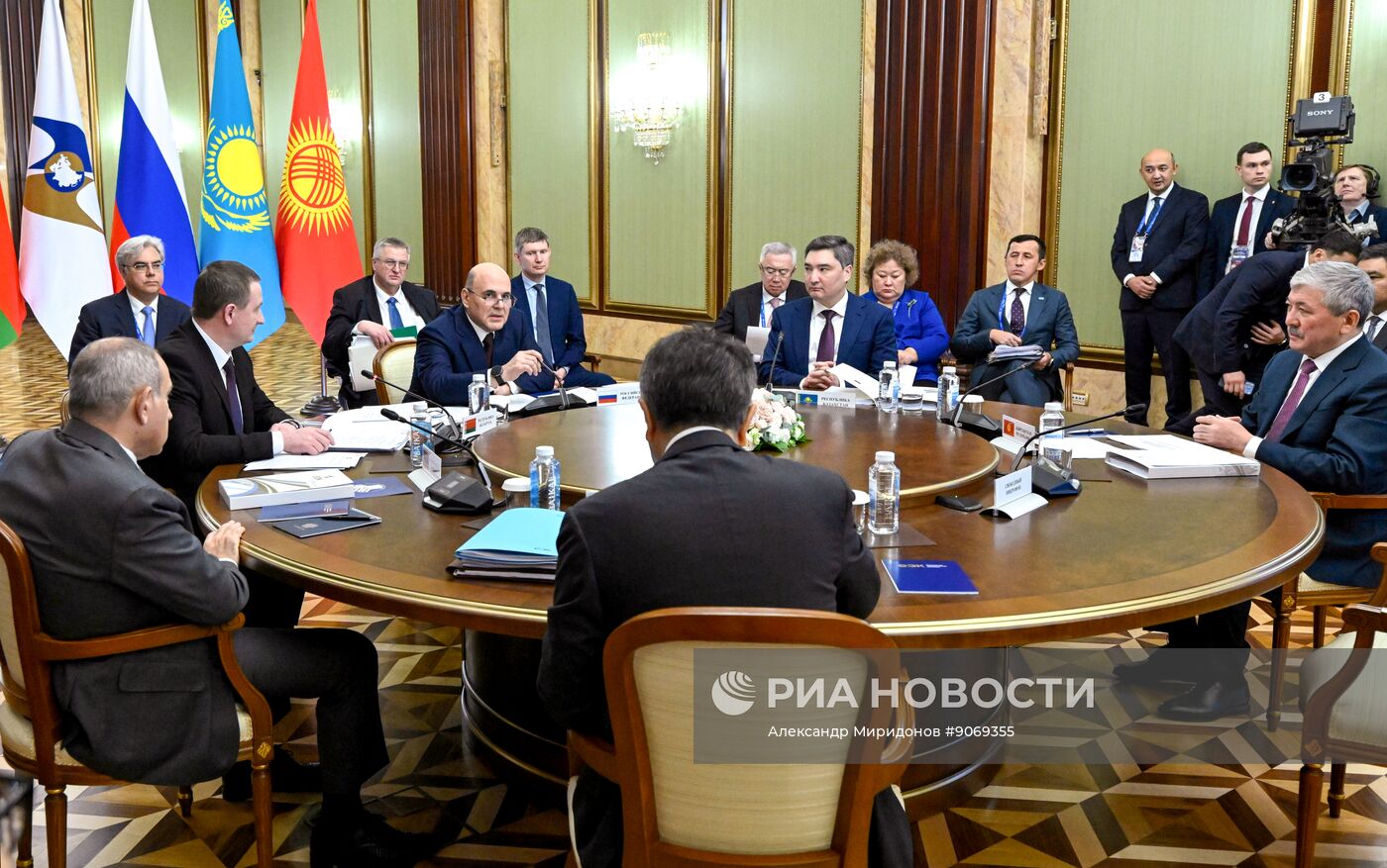 Заседание Евразийского межправительственного совета