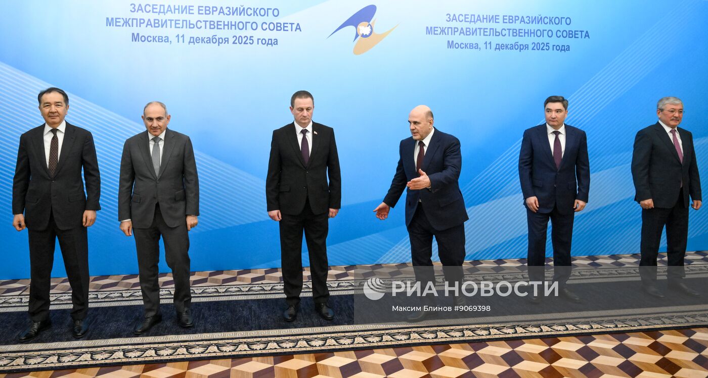 Заседание Евразийского межправительственного совета
