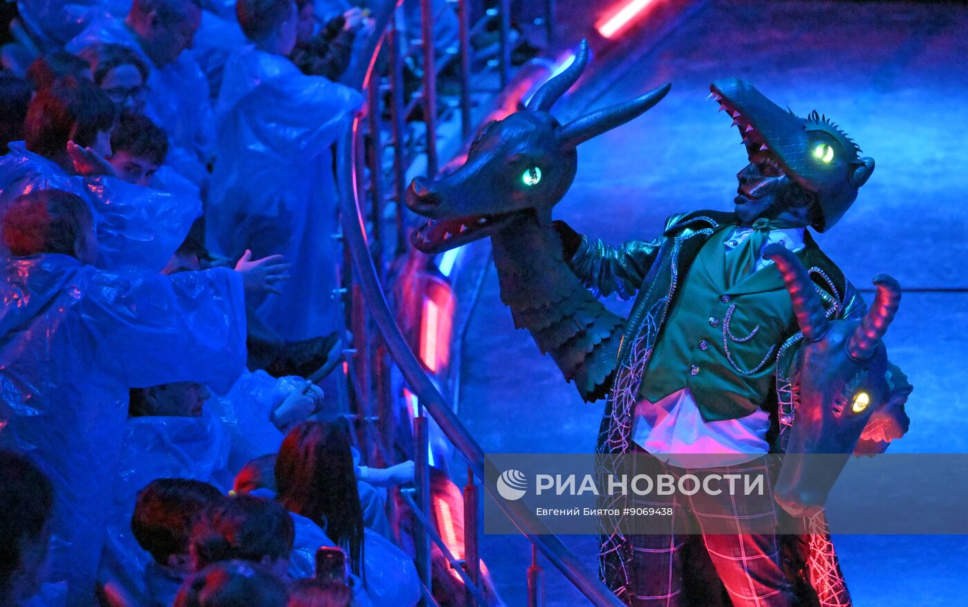 Водное шоу "Кощей" в Москвариуме на ВДНХ