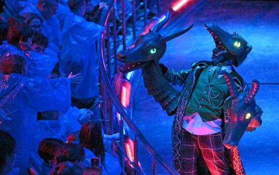 Водное шоу "Кощей" в Москвариуме на ВДНХ