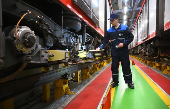 Электродепо "Сокол" Замоскворецкой линии