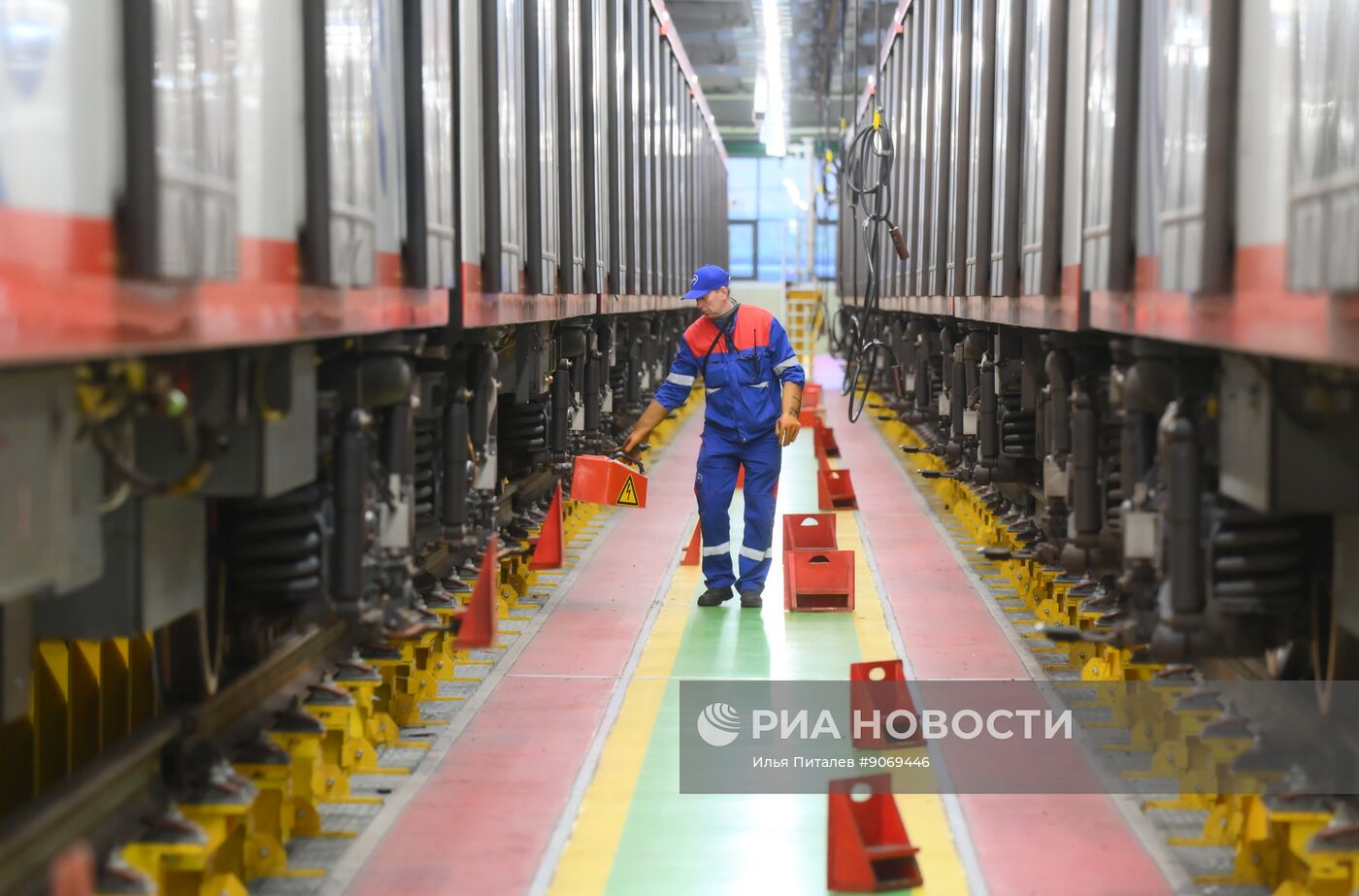 Электродепо "Сокол" Замоскворецкой линии