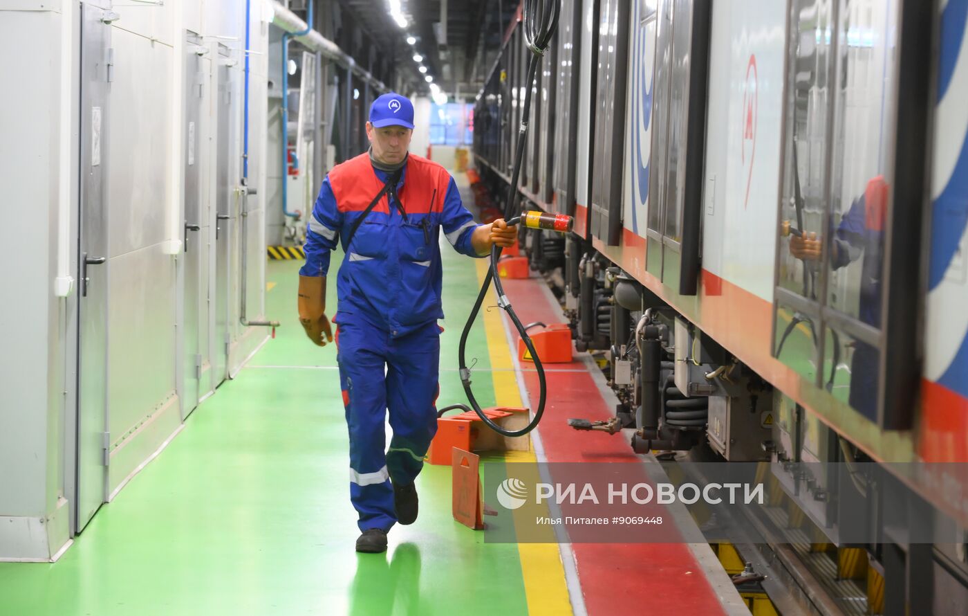 Электродепо "Сокол" Замоскворецкой линии