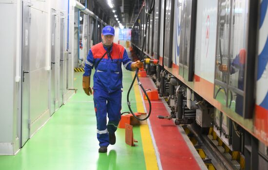 Электродепо "Сокол" Замоскворецкой линии