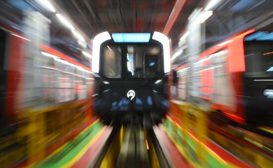 Обновление электродепо "Сокол" Московского метрополитена