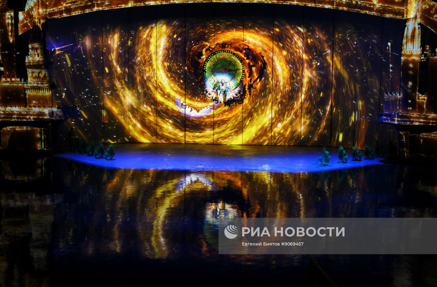 Водное шоу "Кощей" в Москвариуме на ВДНХ