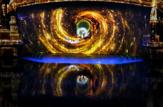 Водное шоу "Кощей" в Москвариуме на ВДНХ