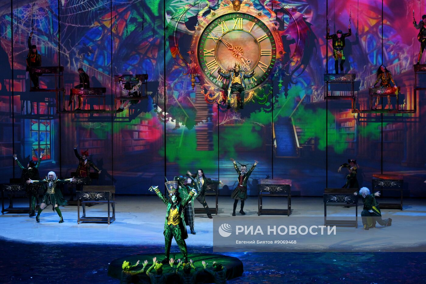 Водное шоу "Кощей" в Москвариуме на ВДНХ