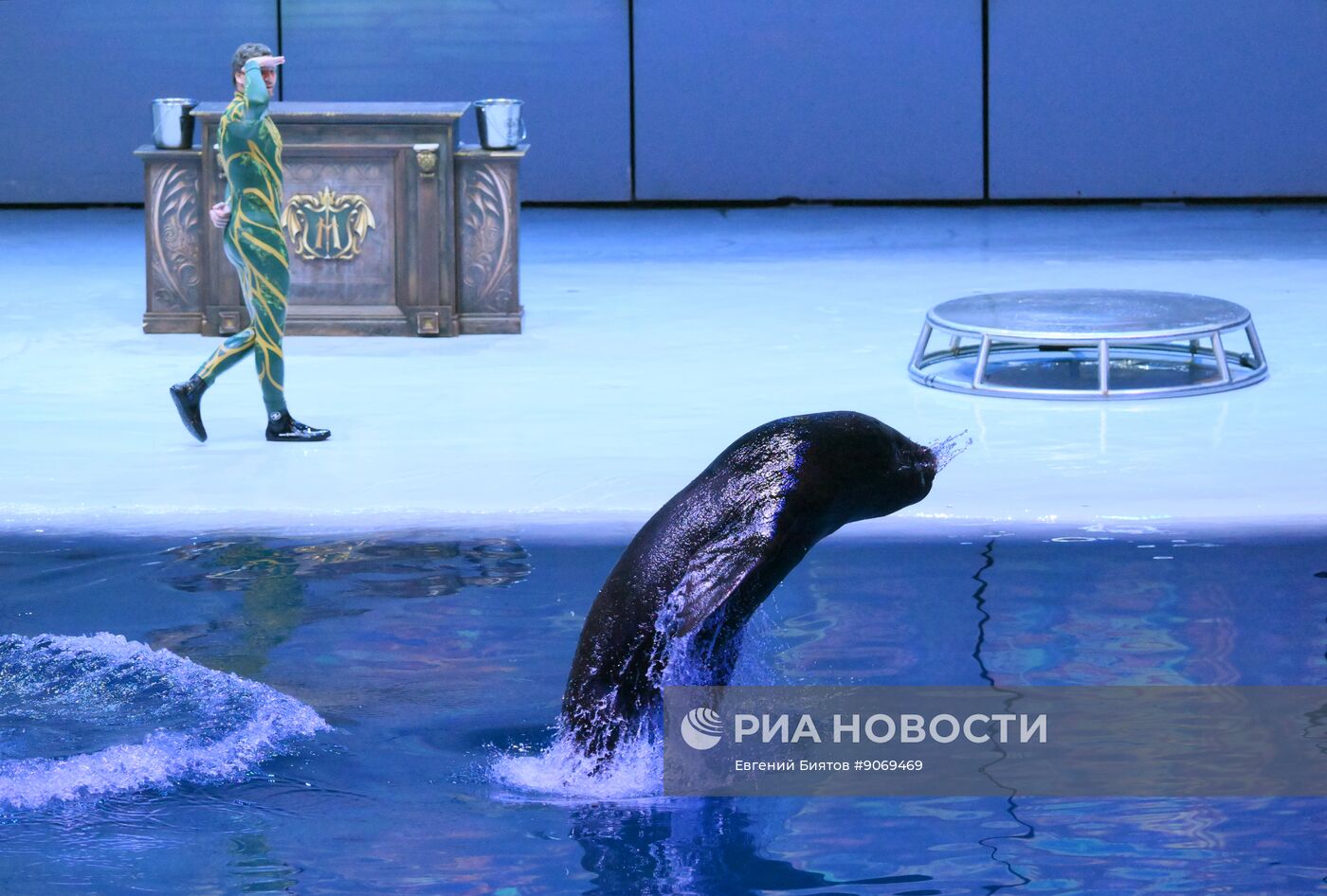 Водное шоу "Кощей" в Москвариуме на ВДНХ