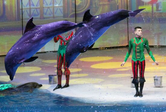 Водное шоу "Кощей" в Москвариуме на ВДНХ