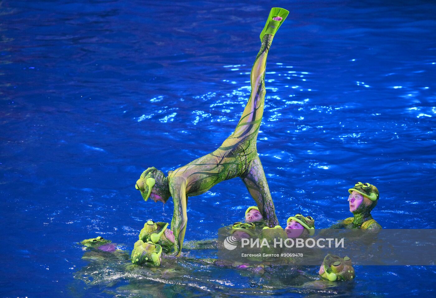 Водное шоу "Кощей" в Москвариуме на ВДНХ