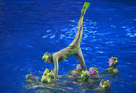 Водное шоу "Кощей" в Москвариуме на ВДНХ