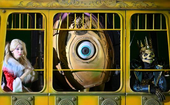 Водное шоу "Кощей" в Москвариуме на ВДНХ